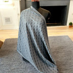 Signature Designer Monogram Stole – Premium Unisex Winter Wrap