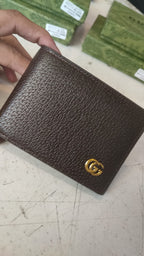 Luxury Stripe  Bi-Fold Wallet for Men